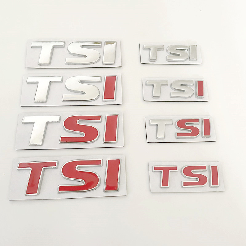 Golf Equipment Used - 3D Metal Car Letters TSI Logo