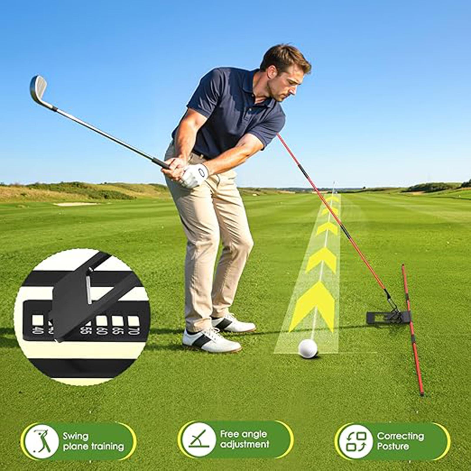 Golf Plane Trainer Adjustable  - Golf Equipment Beginners 评论和价格