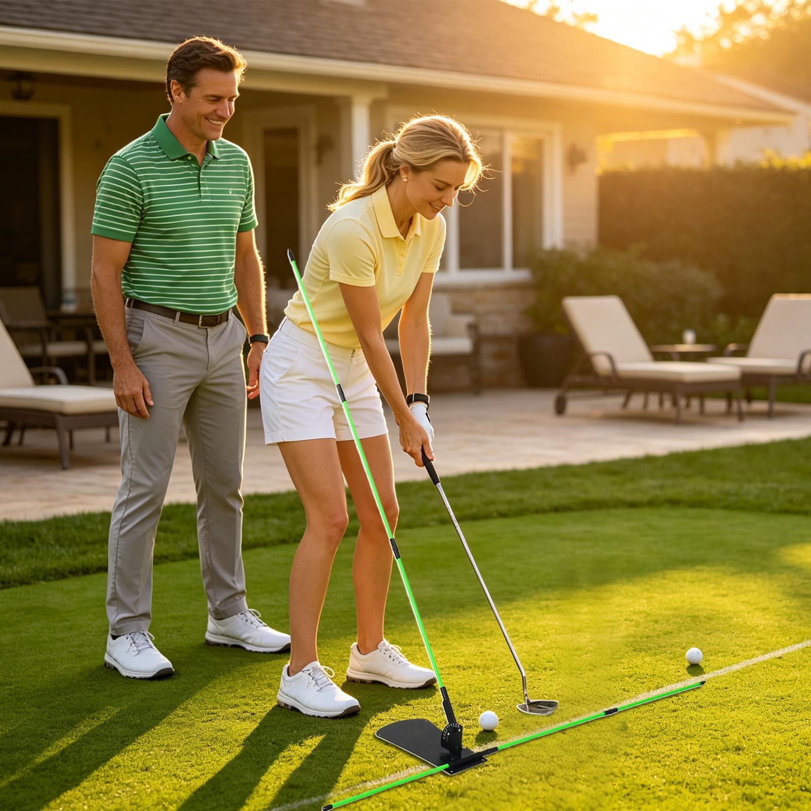 Golf Swing Plane Trainer Align - Golf Equipment Beginners 评论和价格