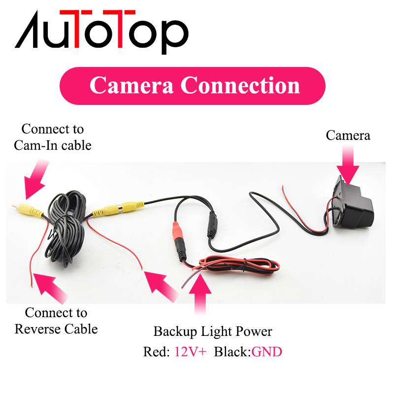 AUTOTOP Car Reverse Camera For - Golf Equipment Used 评论和价格