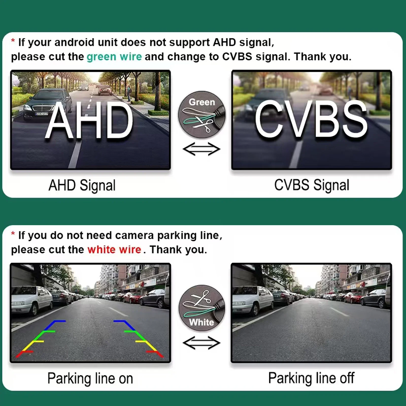 QXNY AHD CVBS  Backup Camera V - Golf Equipment Used 评论和价格