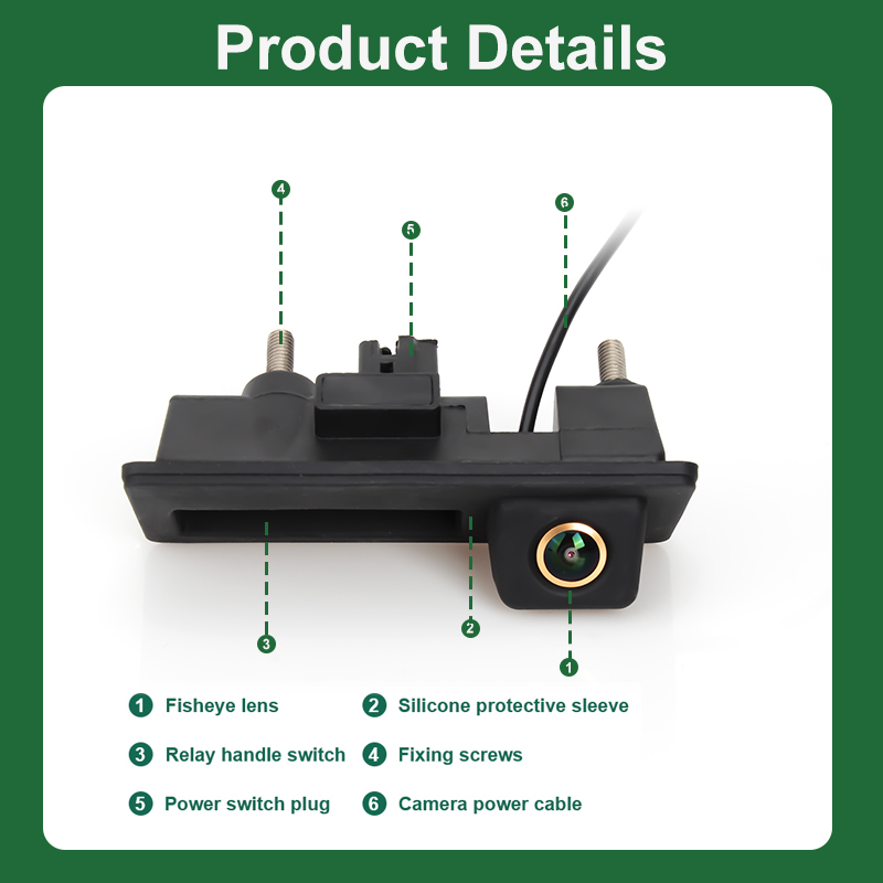 AHD 1080P 170° Car Rear View T - Golf Equipment Used 评论和价格